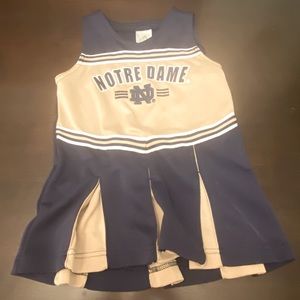 Norte Dame cheerleader dress size 5